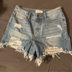 CELLO jean shorts
